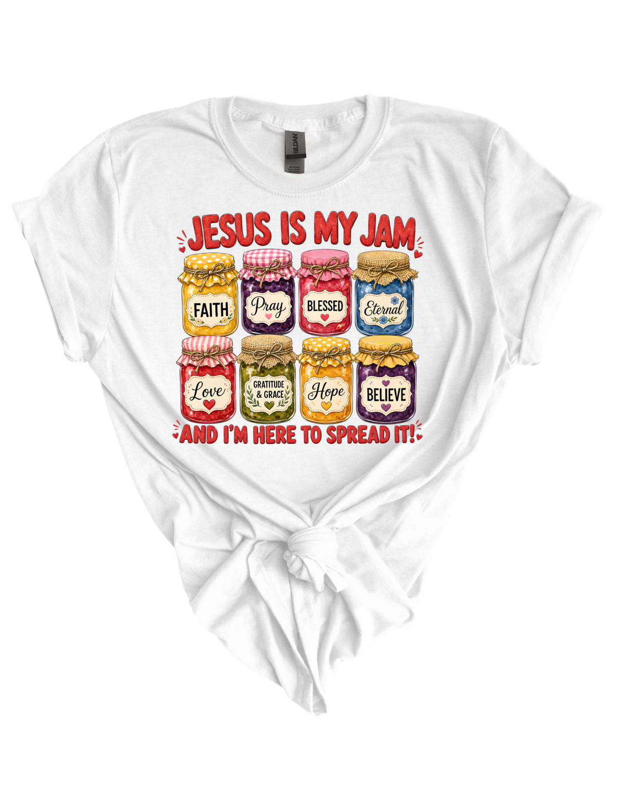 Jesus Is My Jam HTV Transfer