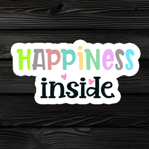 Happiness Inside Sticker