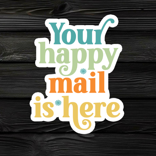 Happy Mail Sticker