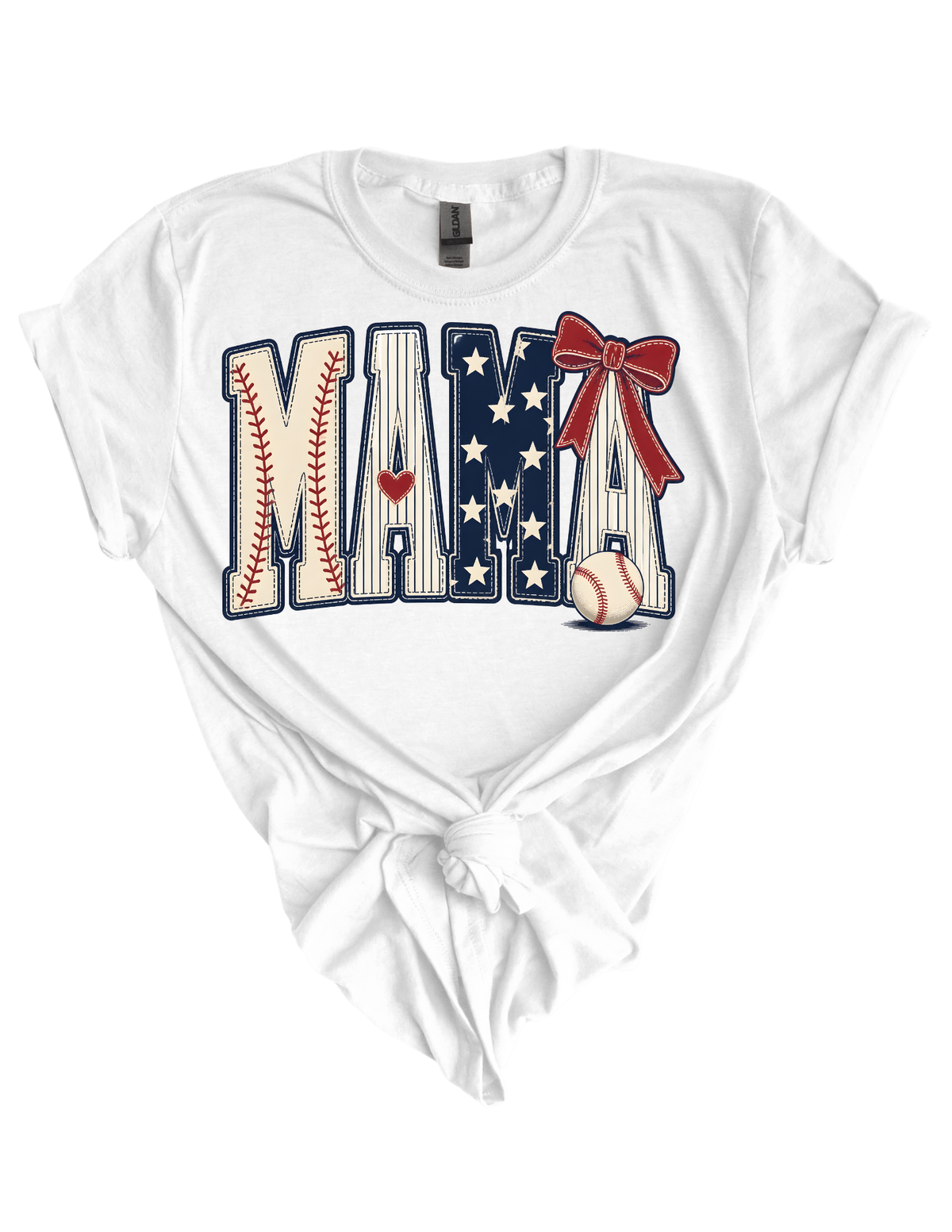 Vintage Baseball Mama HTV Transfer