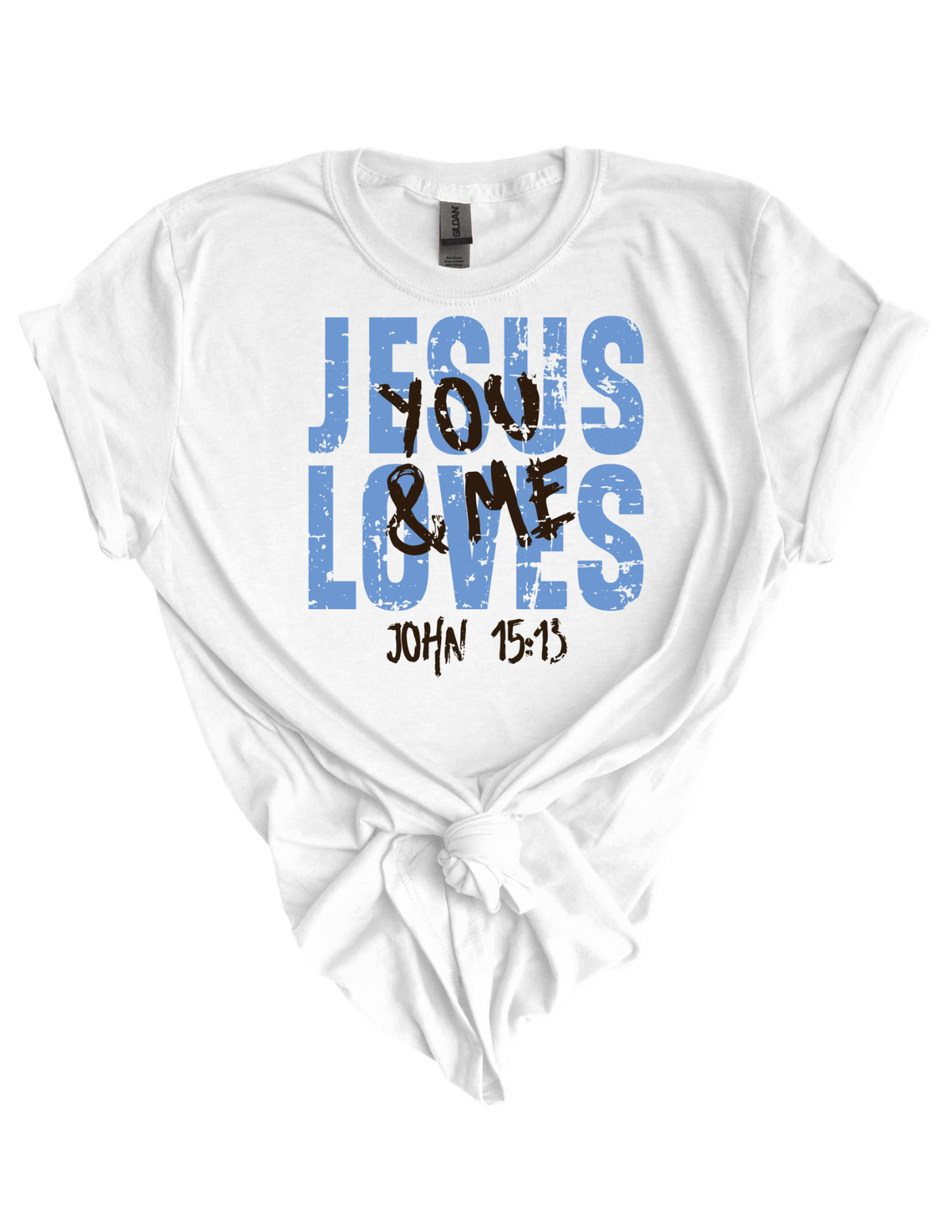 Jesus Loves You & Me HTV Transfer