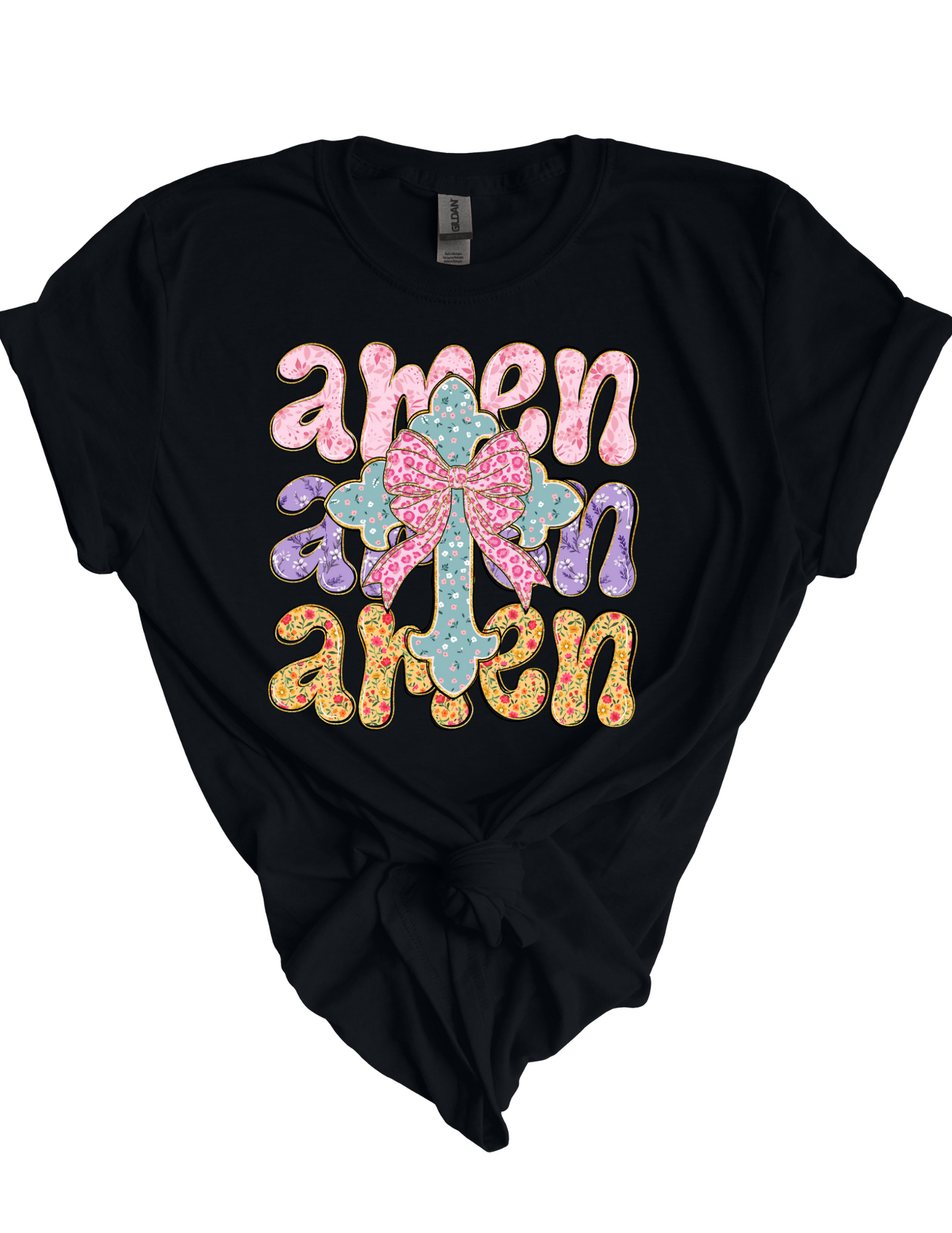 3x Amen HTV Transfer